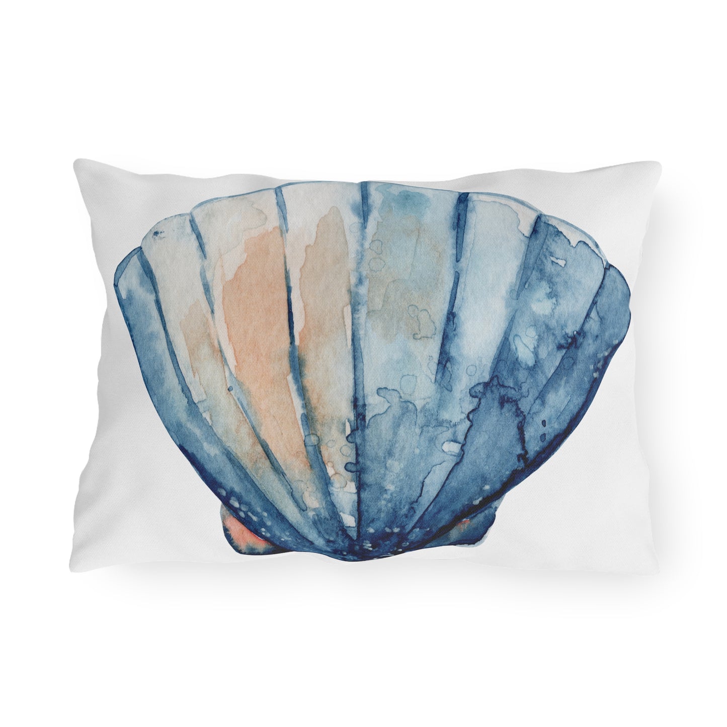 Shell Outdoor Pillow Coastal Beach Home Gift
