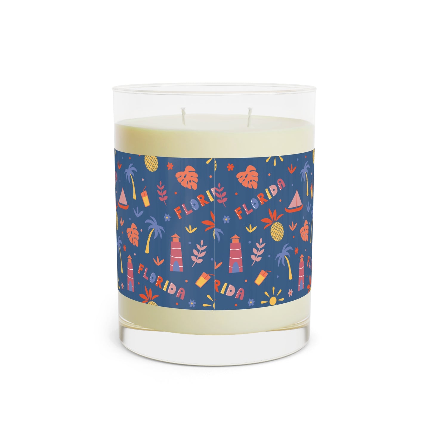 Florida Tropical Design Scented Soy Aromatherapy Candle