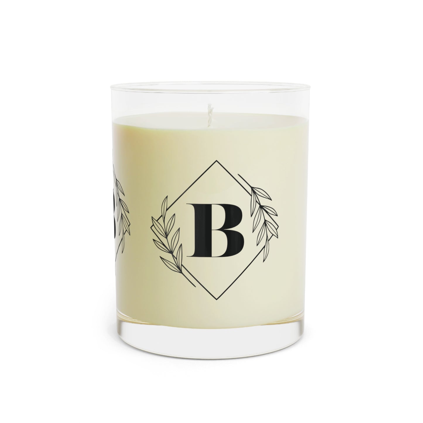 Custom Monogram Soy Wax Candles - Personalized Housewarming Gift- Custom Gift for Candle Lovers - Scented Aromatherapy Candle