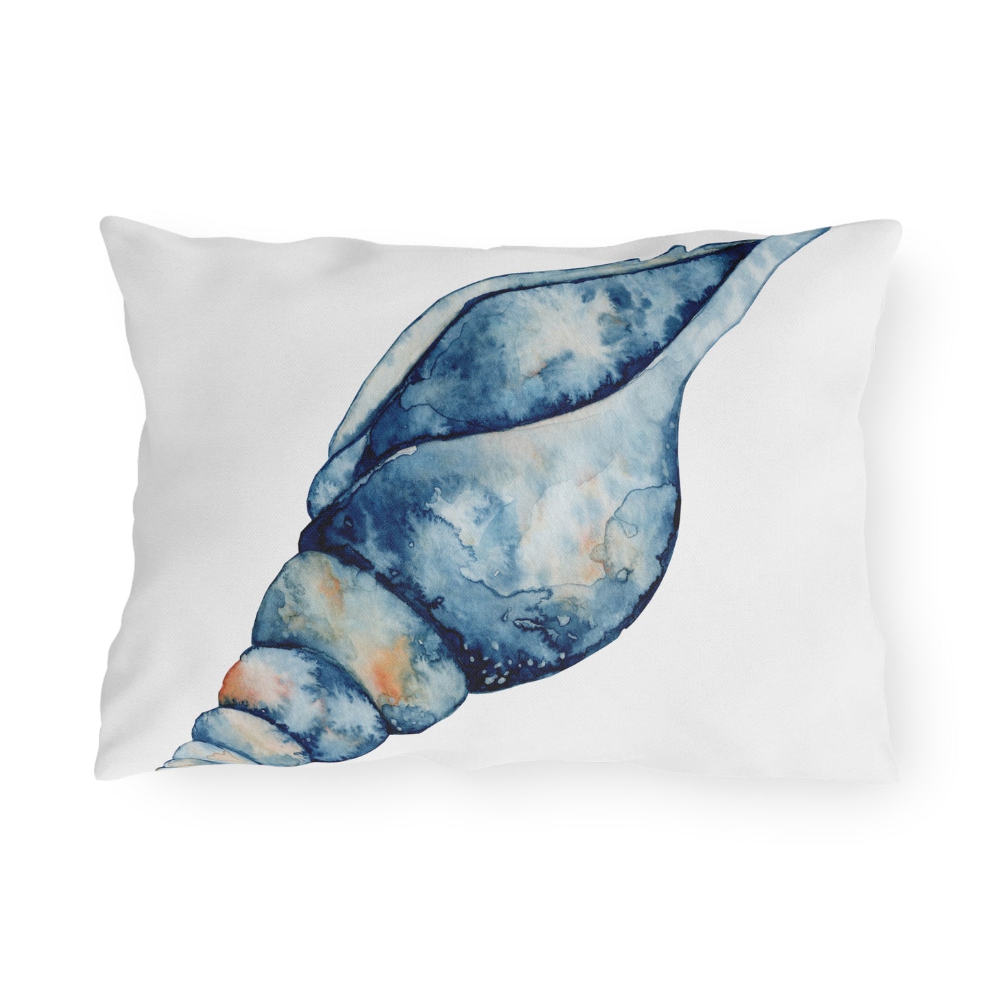 Beach Shell Outdoor Pillow Coastal Patio Home Gift