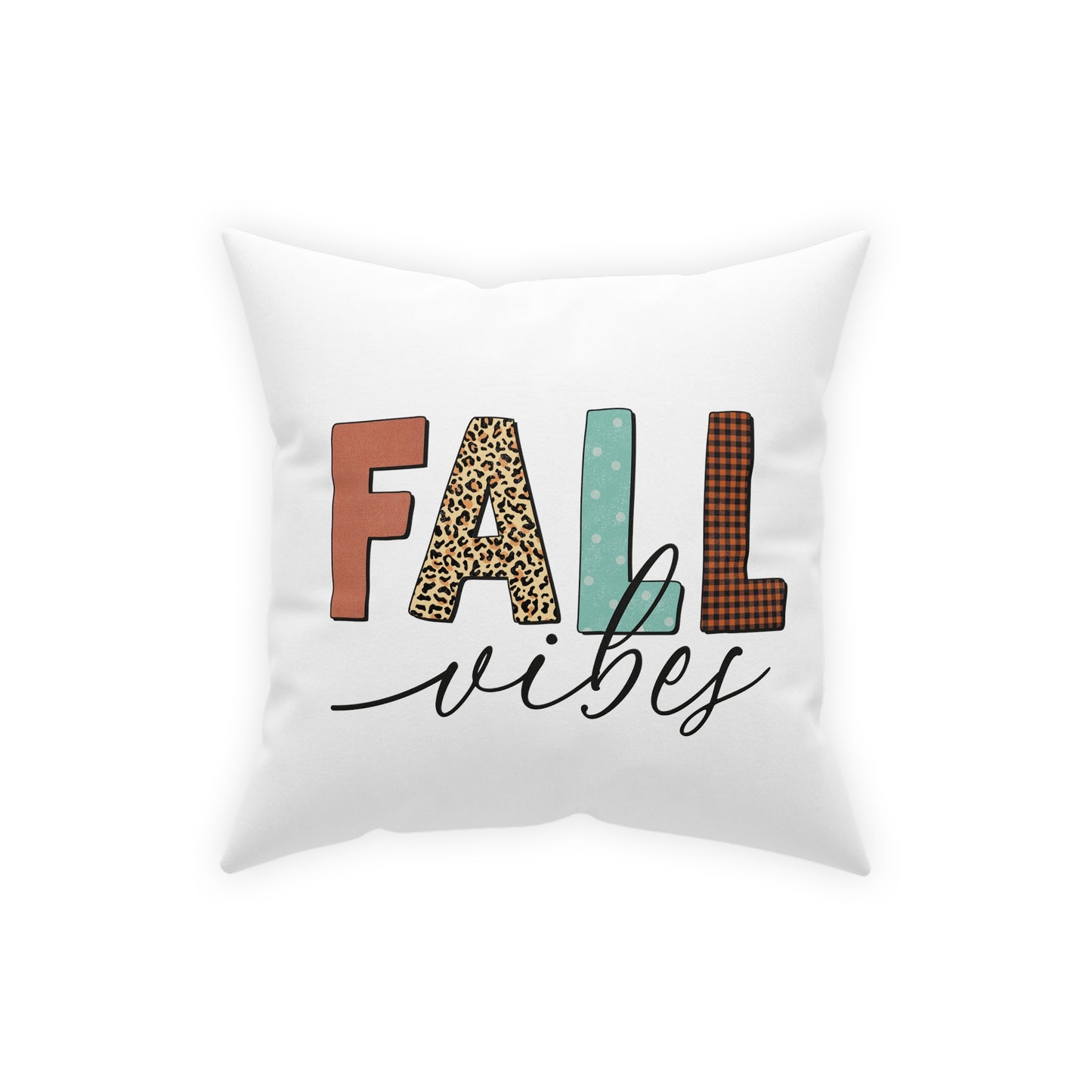 Fall Throw Pillow Farmhouse Autumn Accent Pillow Gift Fall Vibes Couch Pillow Home Decoration - Design Club Home