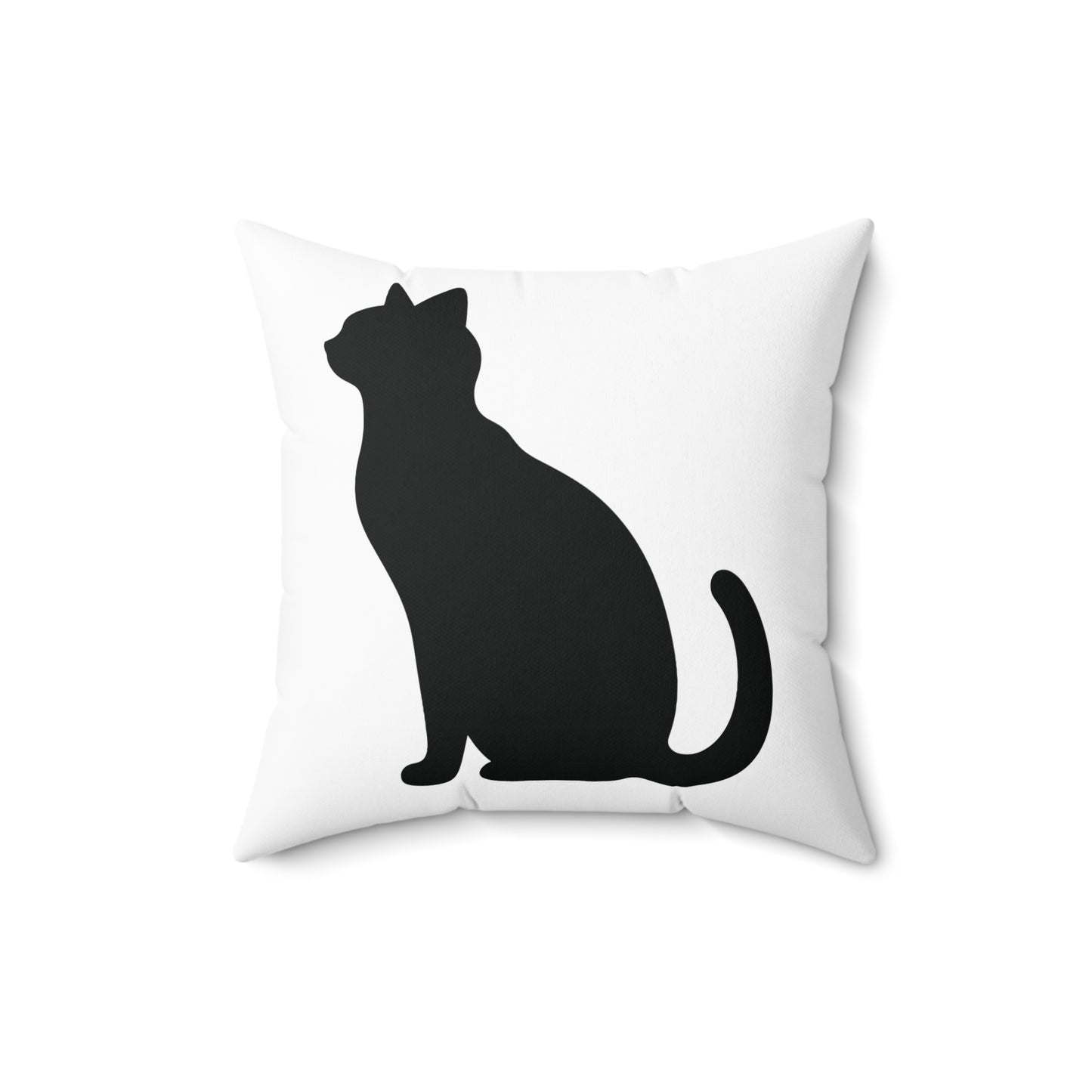 Black Cat Pillow