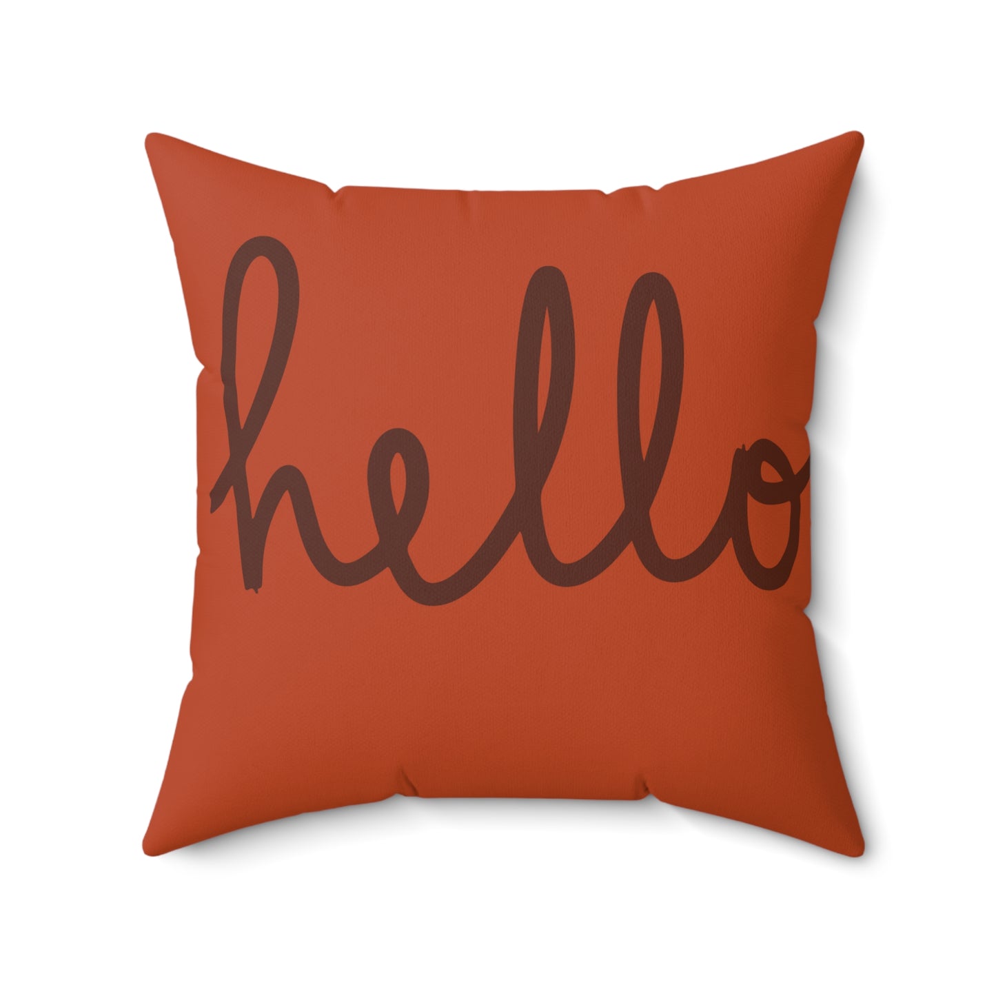 Hello Throw Pillow