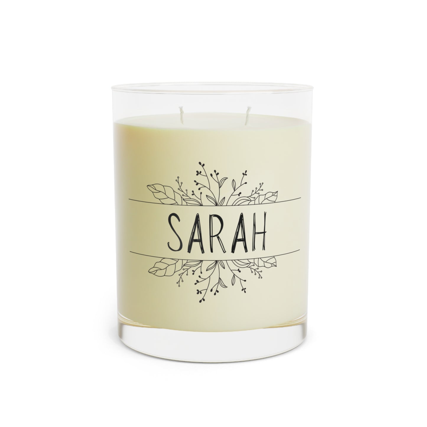 Personalized Name Soy Wax Candles - Custom Luxury Candle Decor - Essential Oils Aromatherapy Gift for Candle Lovers - Scented Candle