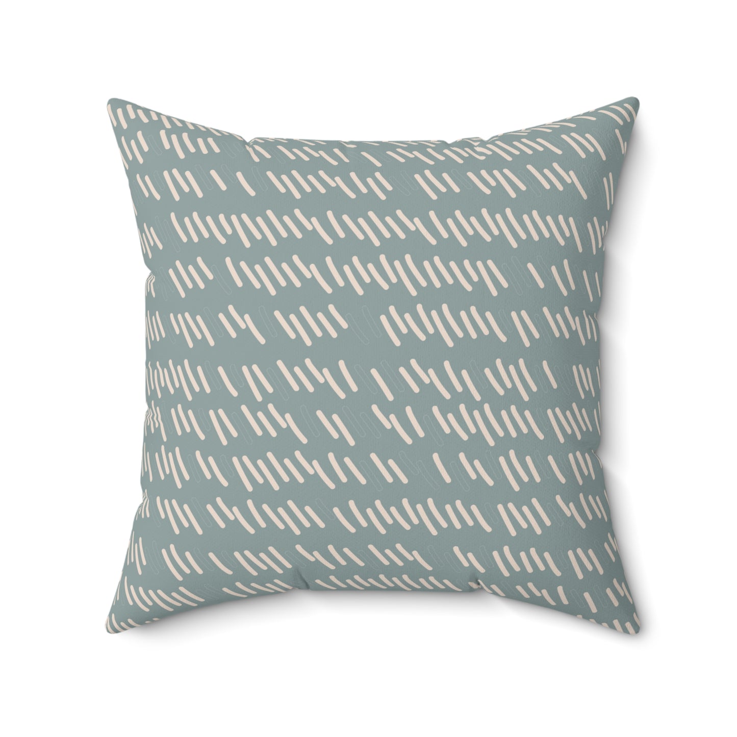 Green Abstract Pillow Modern Farmhouse Cottage Decor Coastal Accent Pillow