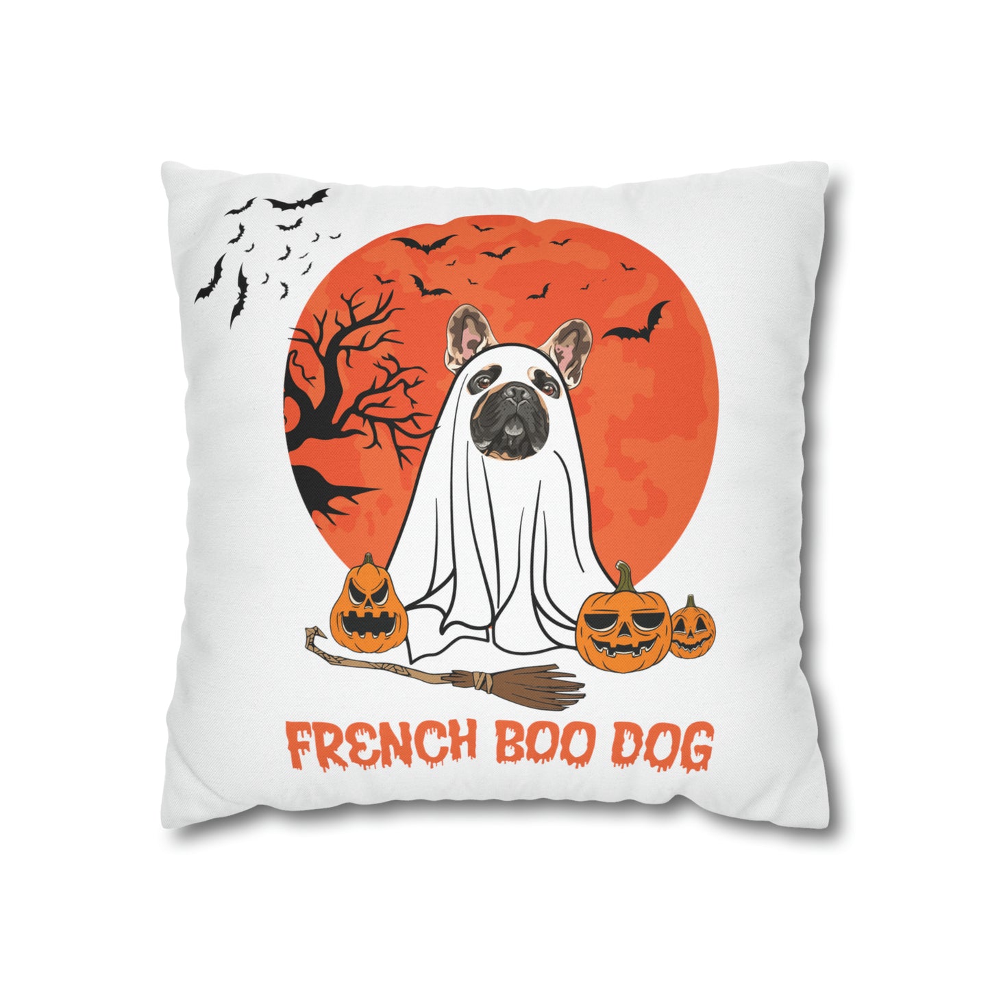 Halloween Pillow French Bulldog Mom Home Decoration Housewarming Gift