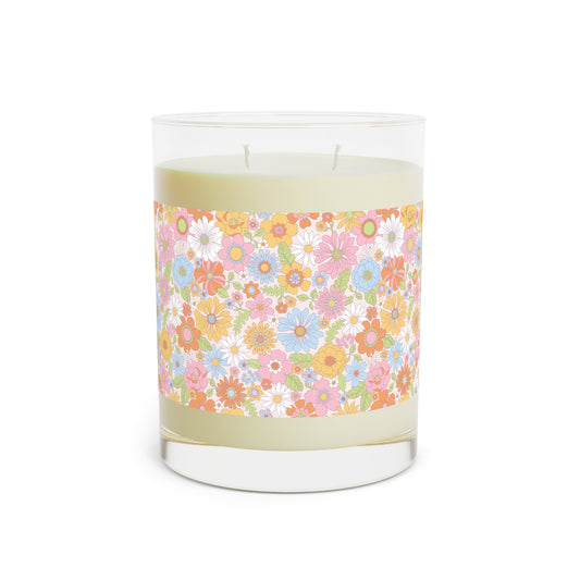 Soy Wax Candles - Palm Tree Decor - Christmas Gift for Candle Lovers - Cozy Coastal Candle - Scented Candle - Full Glass, 11oz