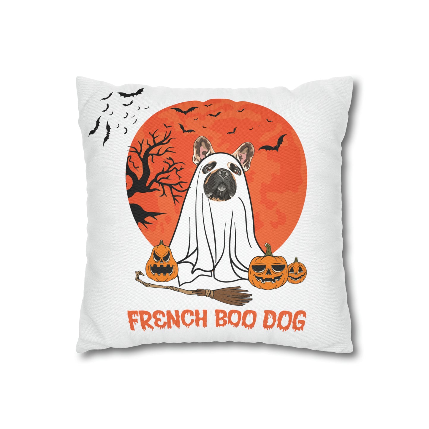 Halloween Pillow French Bulldog Mom Home Decoration Housewarming Gift