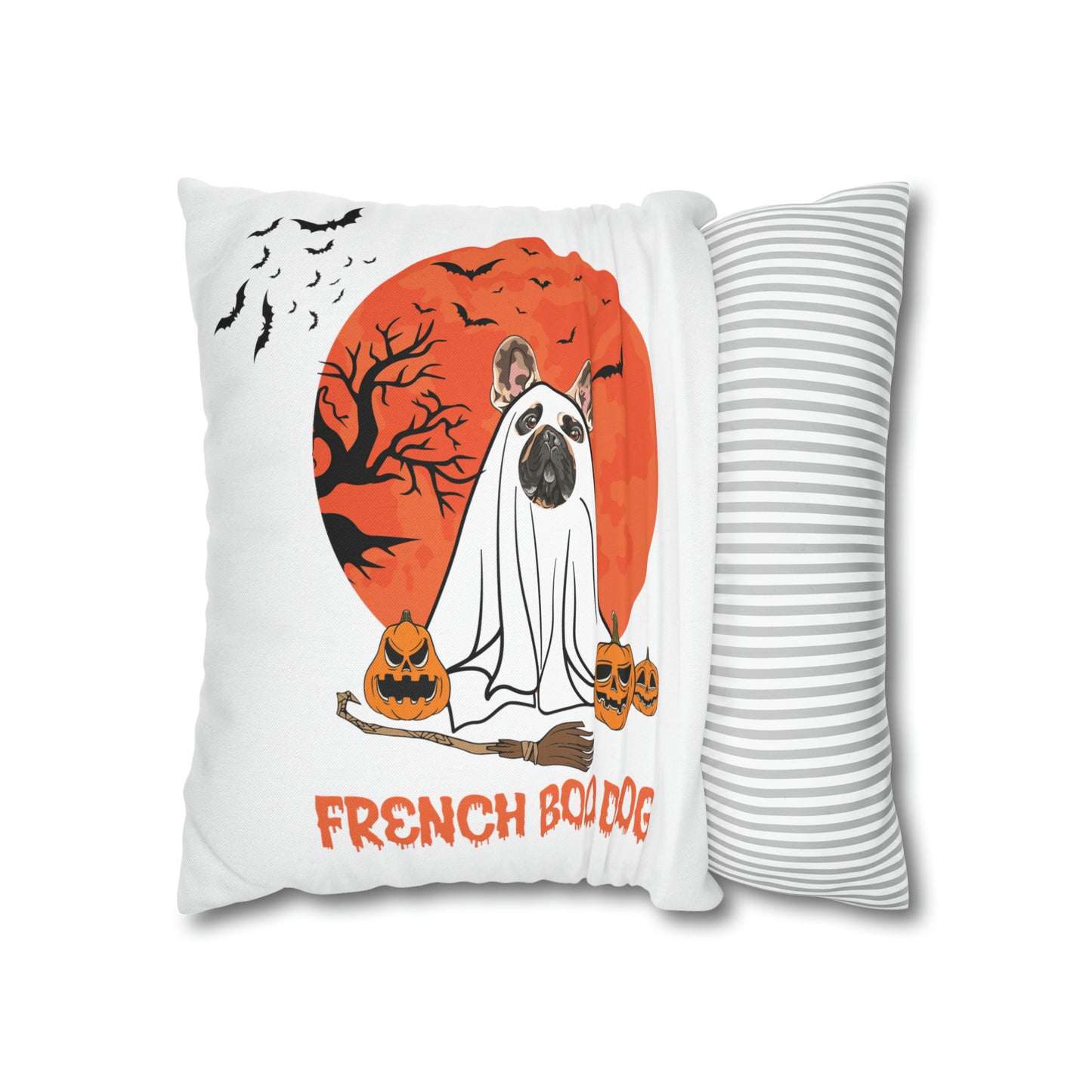 Halloween Pillow French Bulldog Mom Home Decoration Housewarming Gift