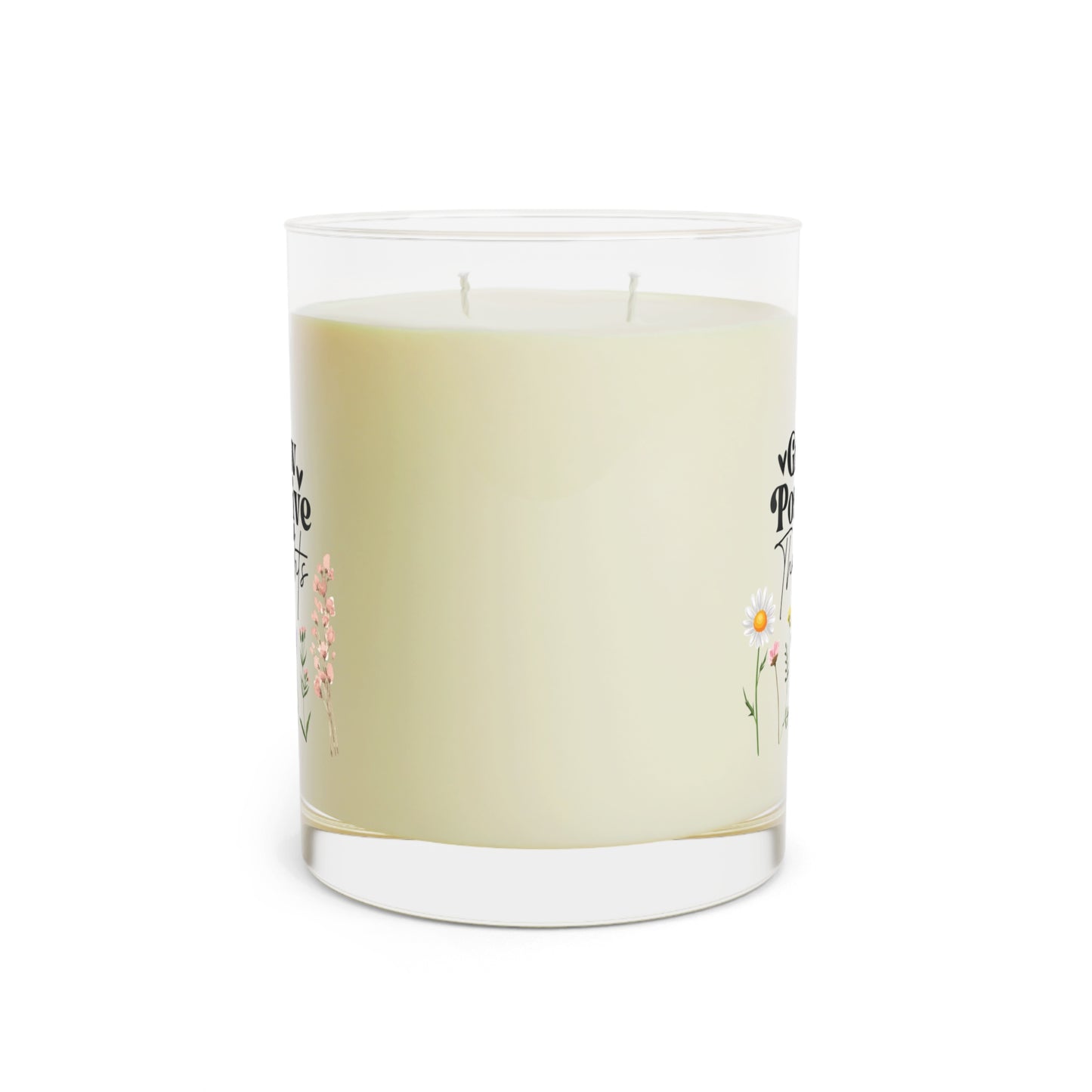 Grow Positive Thoughts Scented Aromatherapy Candle