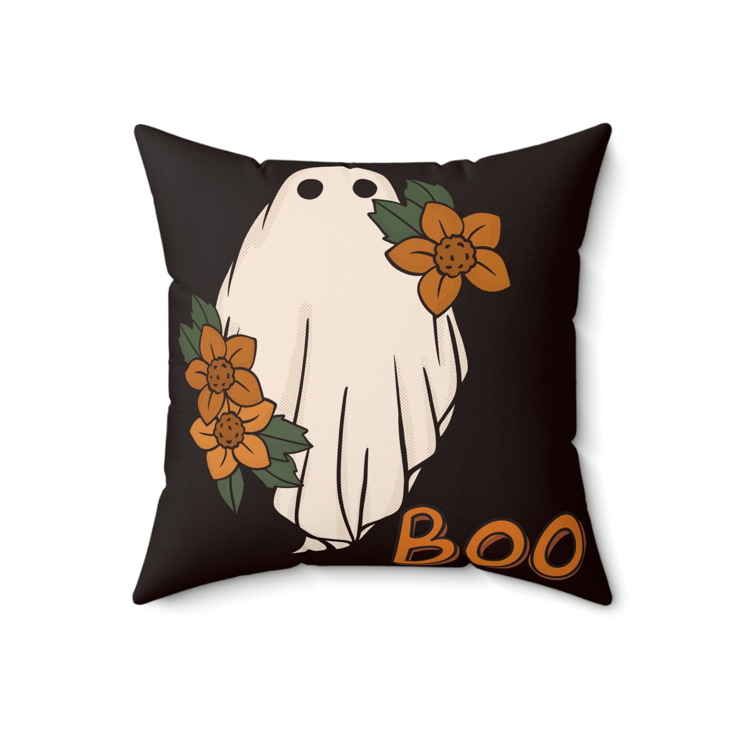 Halloween Throw Pillow Ghost Front Porch Decoration Halloween Farmhouse