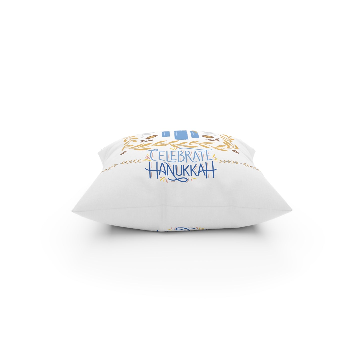 Hanukkah Pillow, Farmhouse Holiday Decoration, Jewish Hostess Gift, Housewarming Gift - Design Club Home