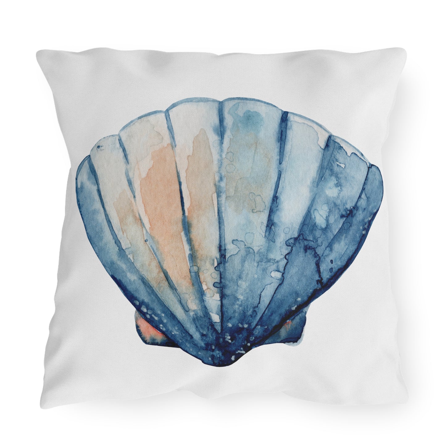 Shell Outdoor Pillow Coastal Beach Home Gift