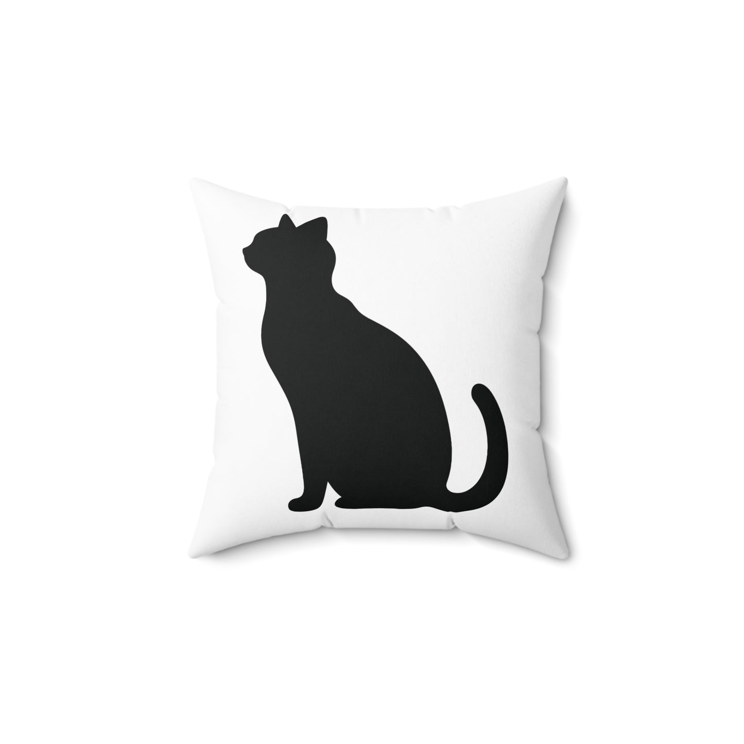 Black Cat Pillow