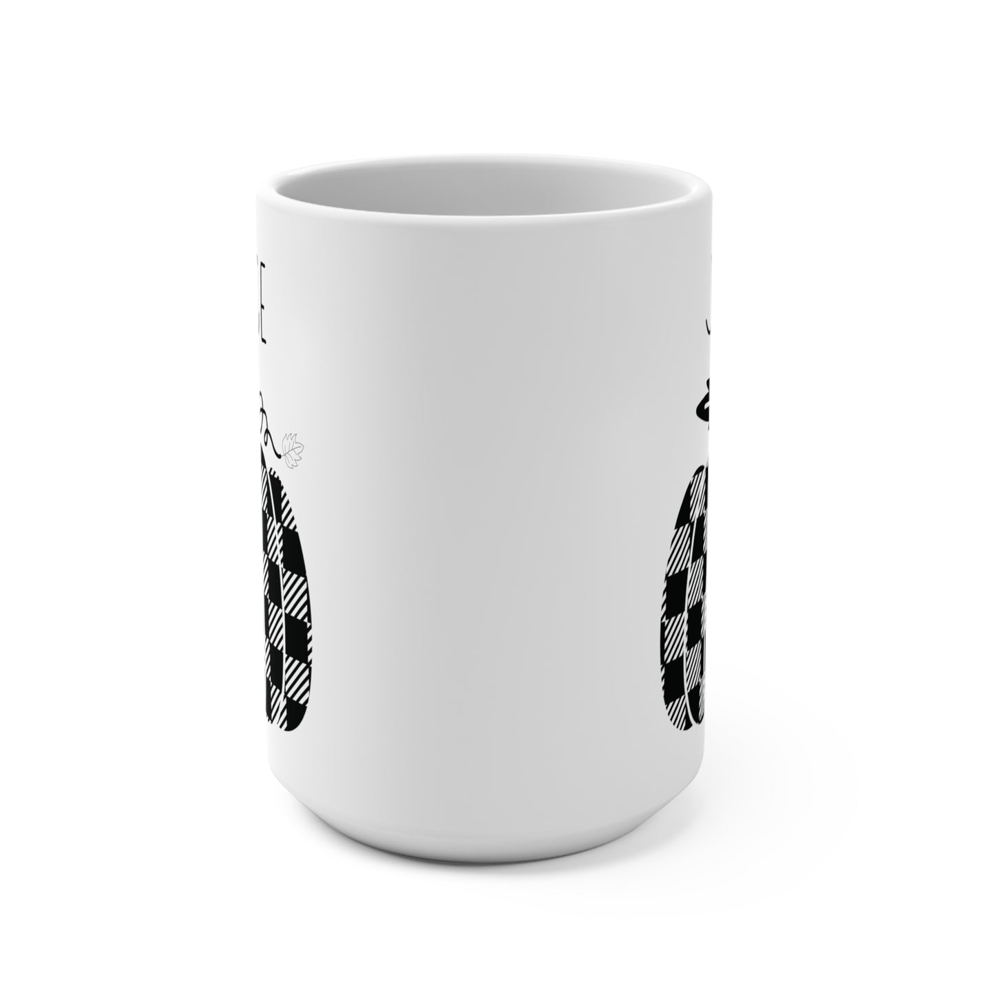 Janice Custom Name Fall Pumpkin Personalized 15oz Coffee Mug