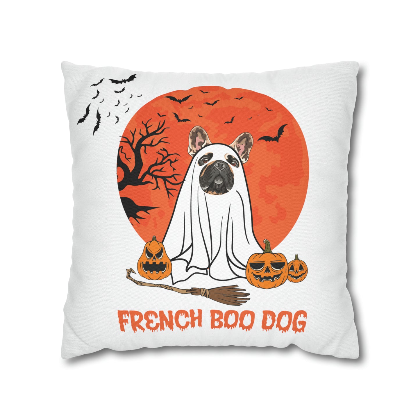 Halloween Pillow French Bulldog Mom Home Decoration Housewarming Gift