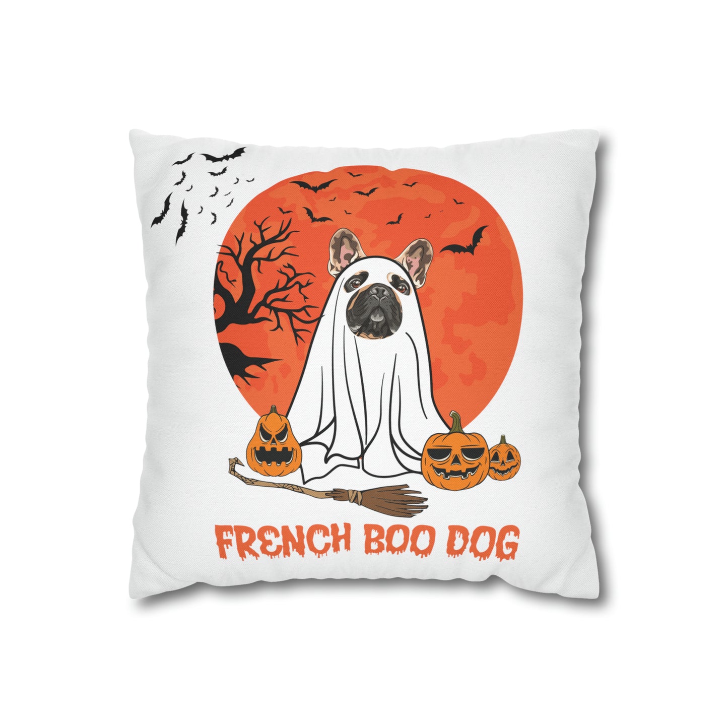 Halloween Pillow French Bulldog Mom Home Decoration Housewarming Gift
