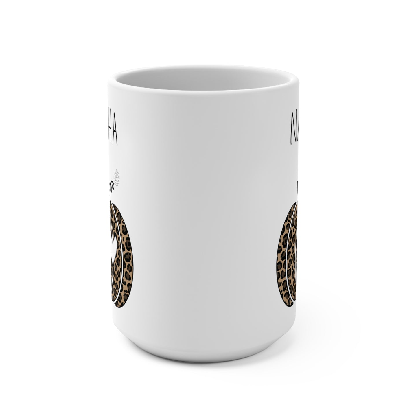 Natasha Personalized Custom Name Pumpkin Coffee Mug