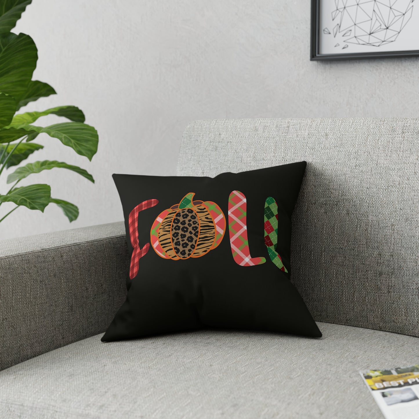 Fall Pillow, Autumn Decoration, Front Porch Pillow, Retro Fall Pillow, Pumpkin Pillow, Farmhouse, Housewarming Gift - Design Club Home