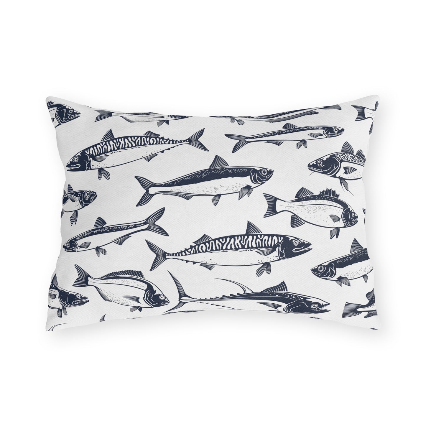 Coastal Outdoor Indoor Pillows with Insert, Patio Front Beach Cottage Porch Decor, Beach Bedroom Sofa Chair Washable Throw Pillow,