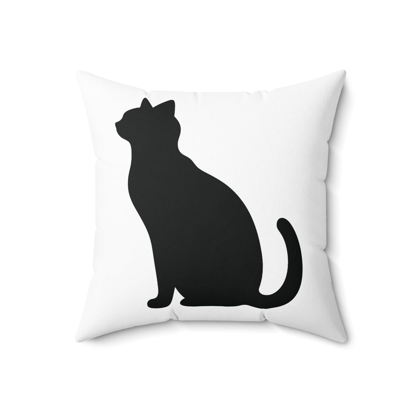 Black Cat Pillow