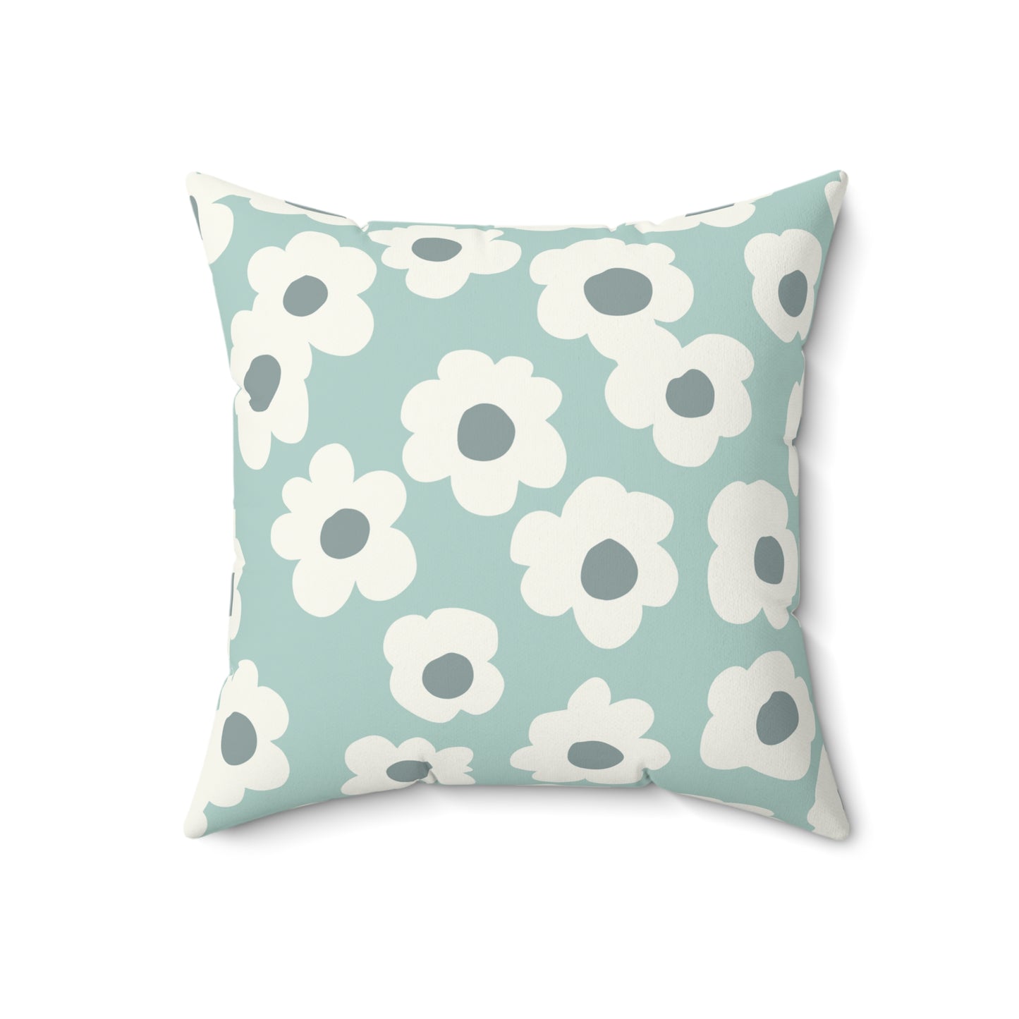 Flower Throw Pillow Girls Room Accent Pillow Coastal Home Decor Pillow - Design Club Home