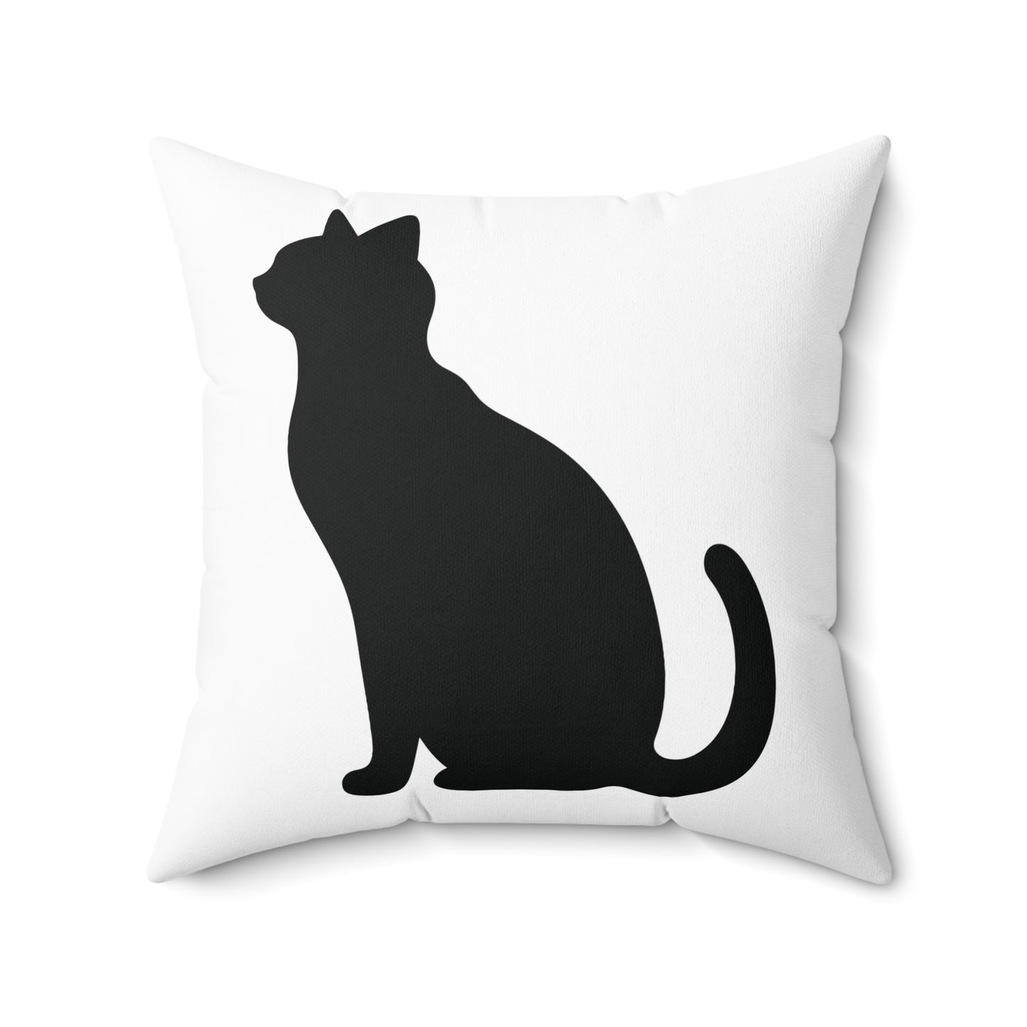 Black Cat Pillow