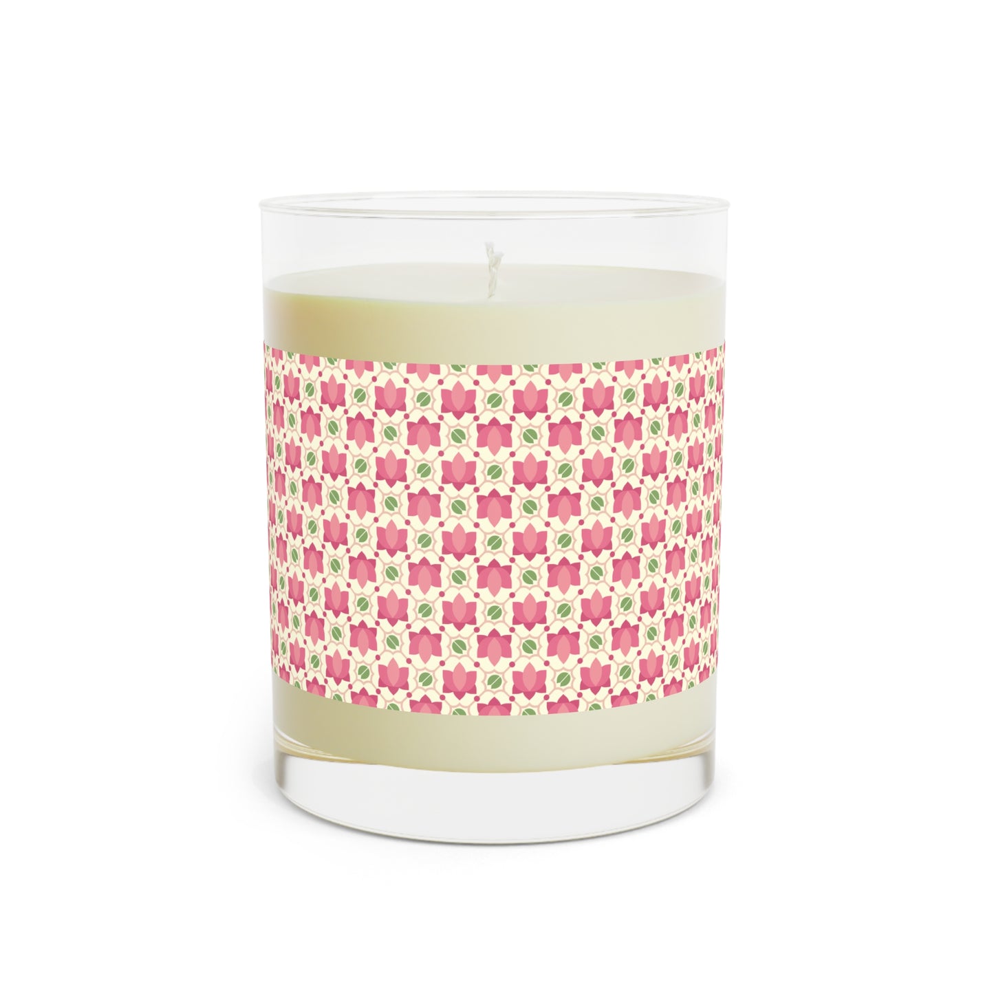 Pink Scented Soy Wax Candle