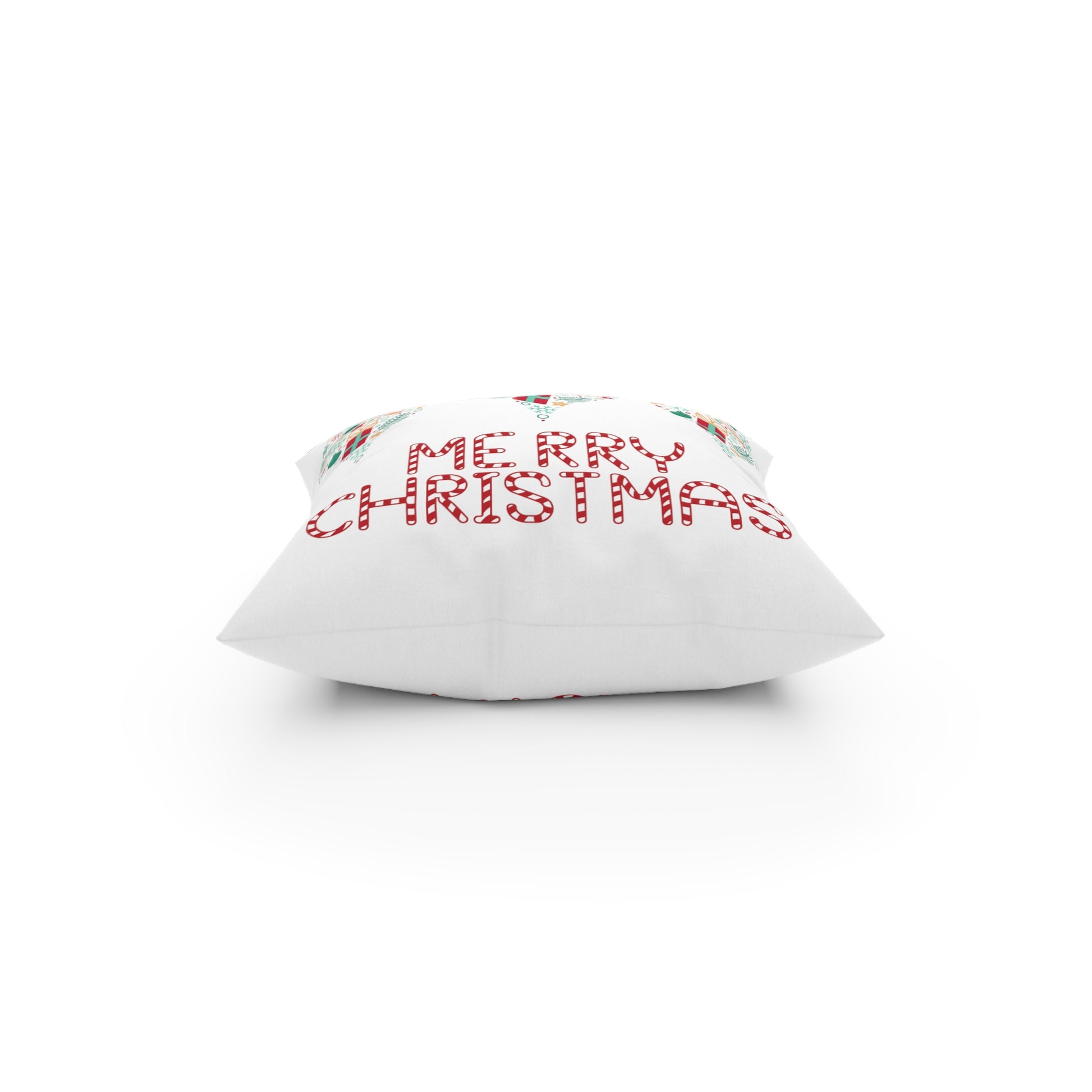 Merry Christmas Pillow, Bright Holiday Pillow, Christmas Gift, Housewarming Gift, Retro Vintage Christmas - Design Club Home