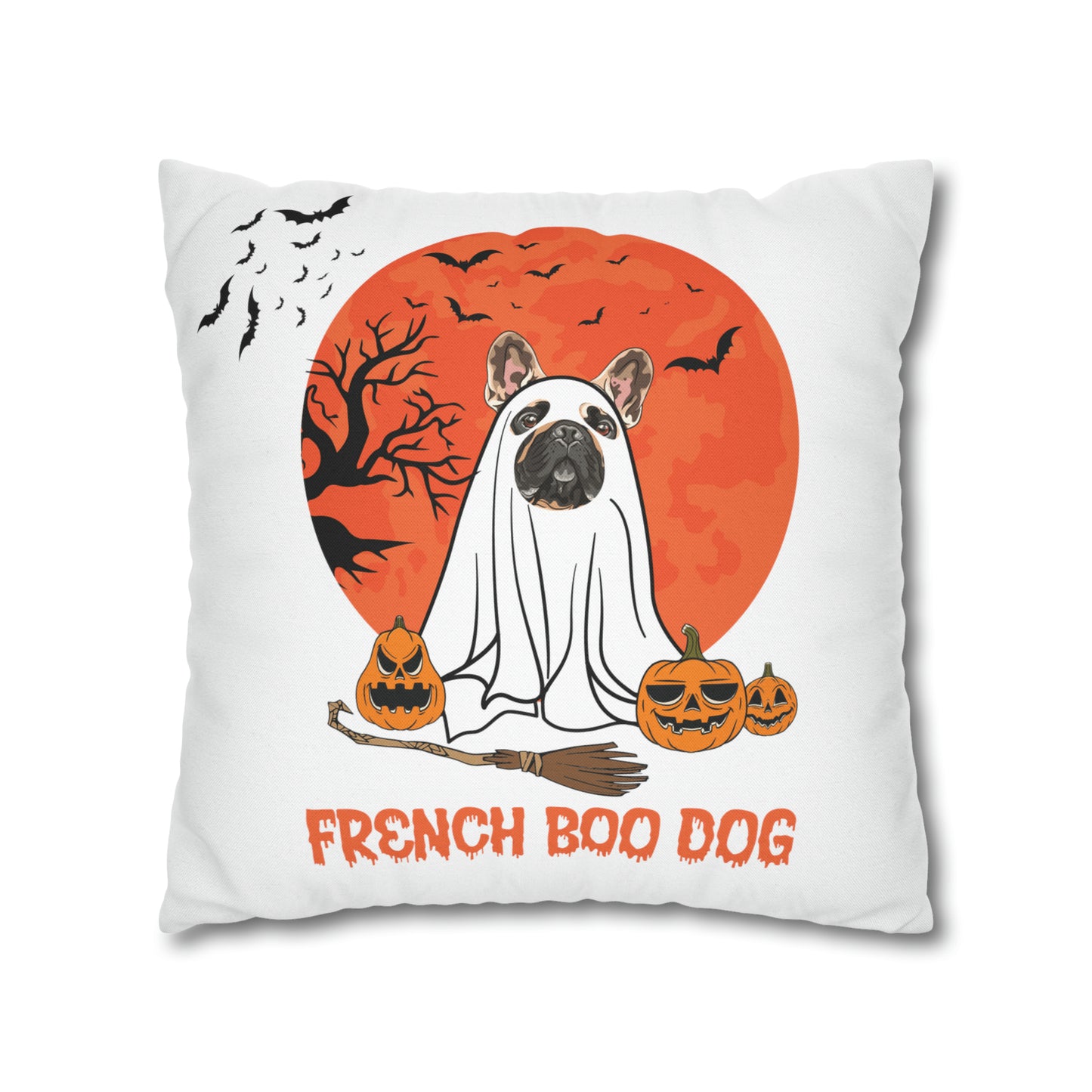 Halloween Pillow French Bulldog Mom Home Decoration Housewarming Gift