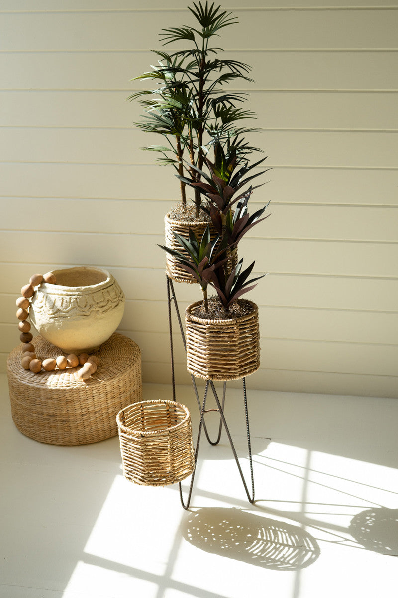 Three Tier Plant Stand Indoor Tall | Flower Plant Pot Holder | Plant Gifts - Design Club Home