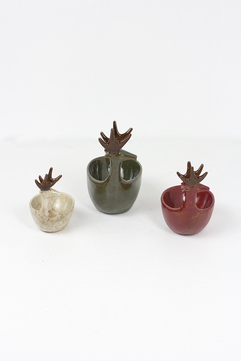 Deer Bowl Set Christmas Decor | Holiday Gifts | Housewarming Gift - Design Club Home