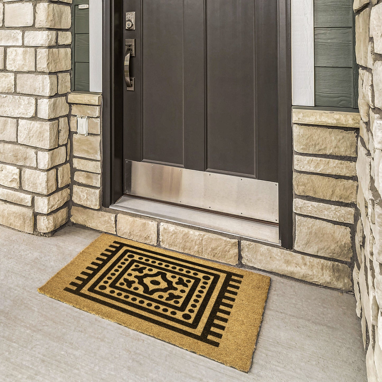 Front Door Mat, Entryway Rug Doormat, Boho Door Mat