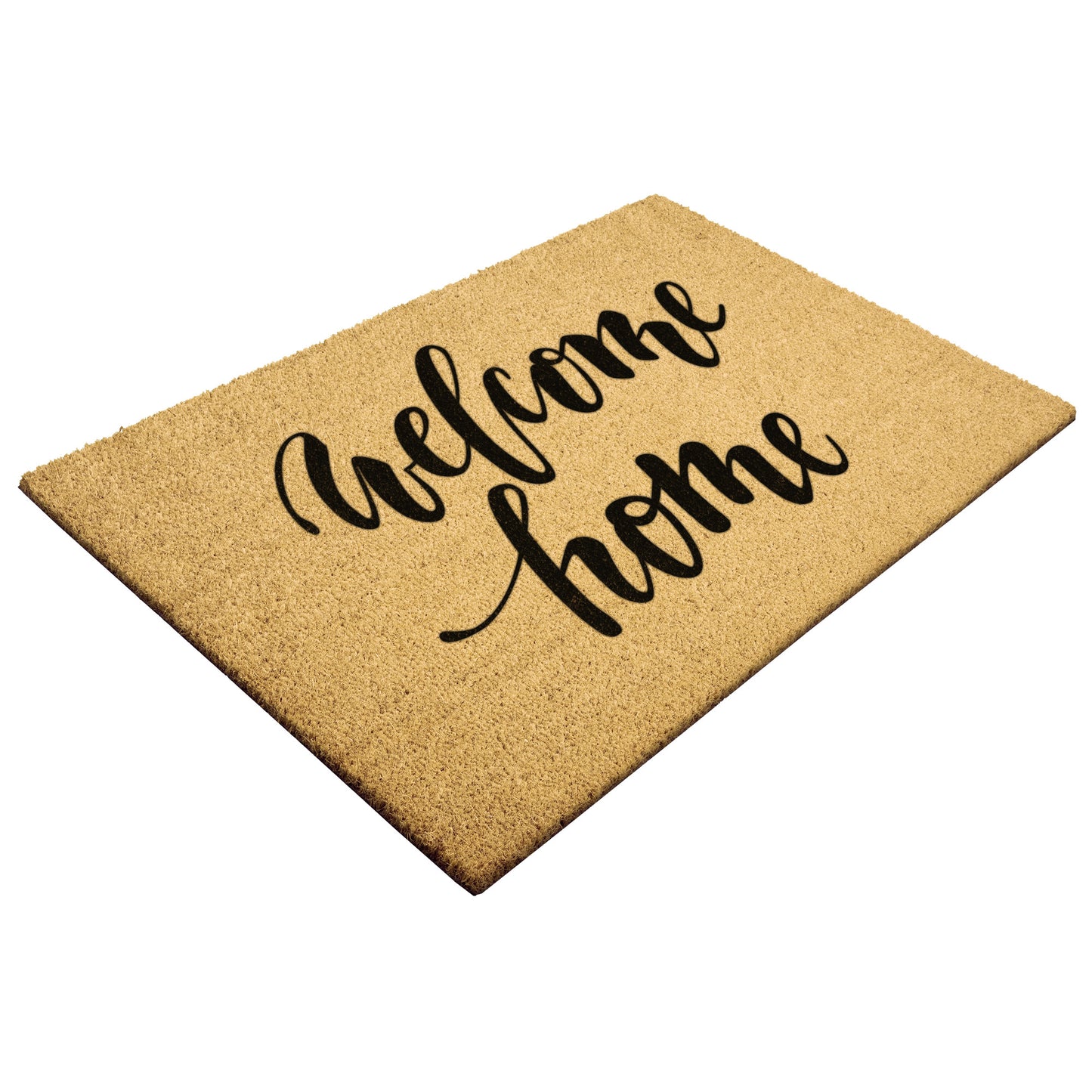 Welcome Home Doormat, Front Entryway Mat, Porch Door Mat