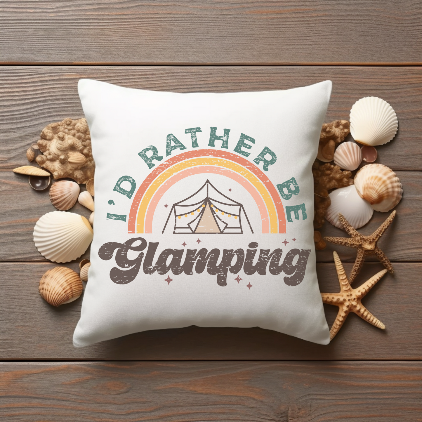 Glamping Pillow RV Camping Pillow Nature Lover Gift Bed Pillow Camping Lover Party Gift - Design Club Home