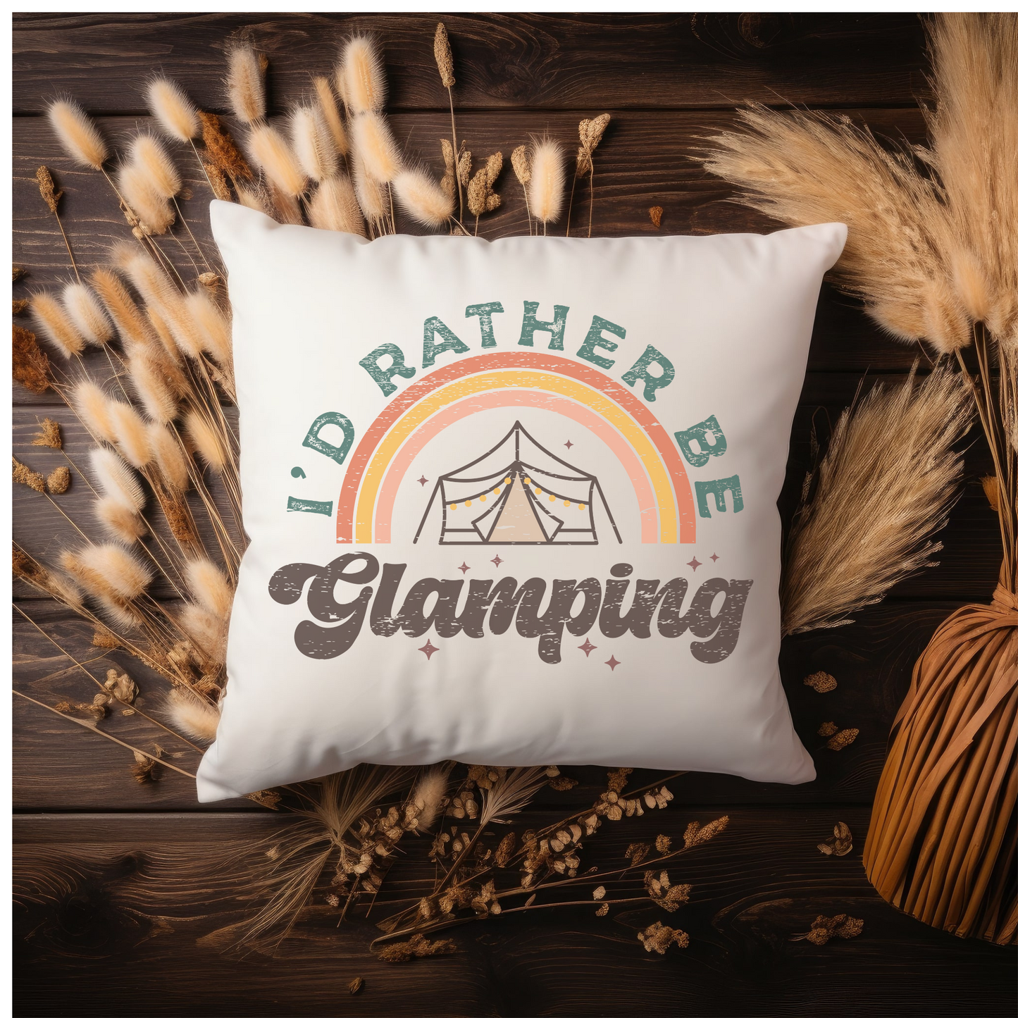 Glamping Pillow RV Camping Pillow Nature Lover Gift Bed Pillow Camping Lover Party Gift - Design Club Home