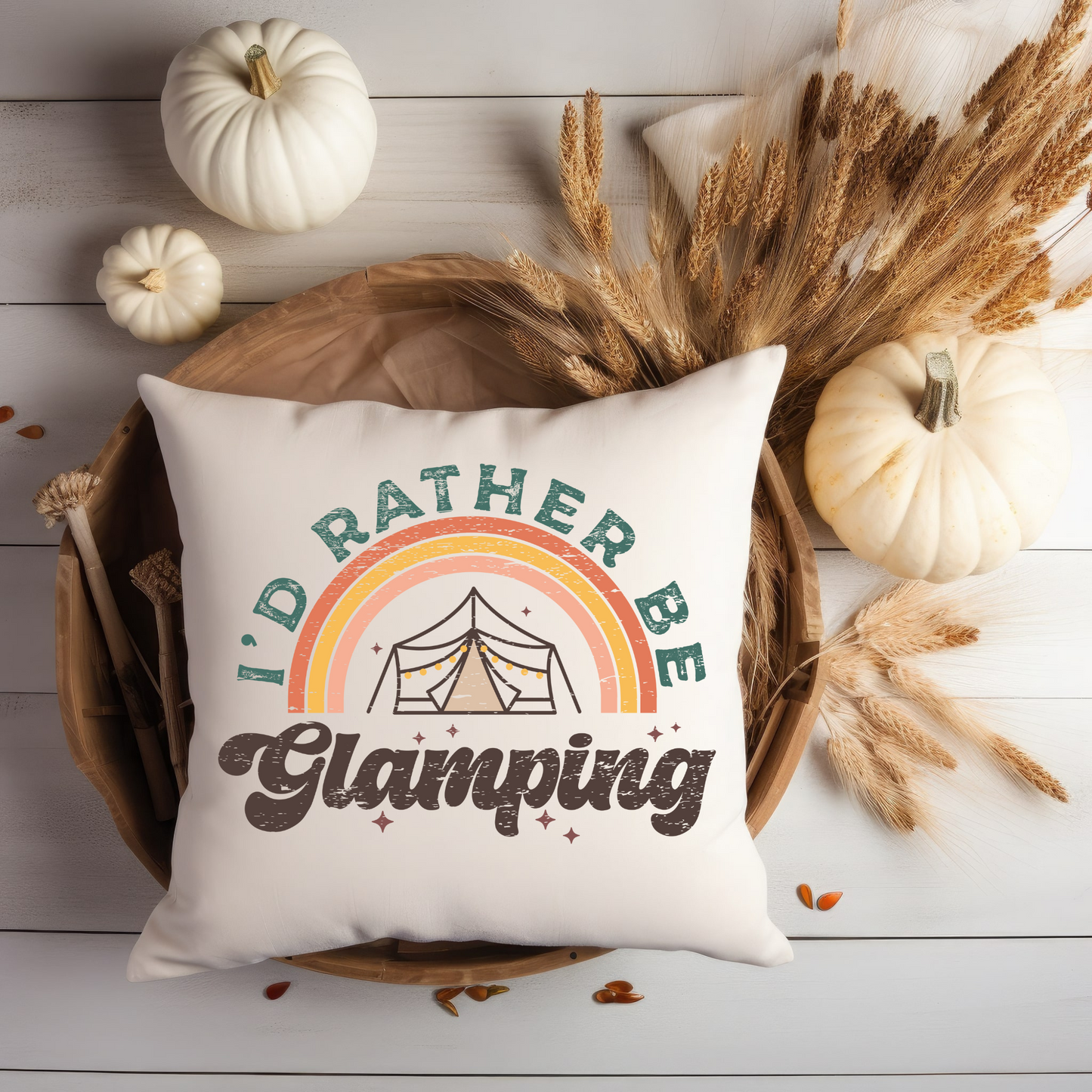 Glamping Pillow RV Camping Pillow Nature Lover Gift Bed Pillow Camping Lover Party Gift - Design Club Home