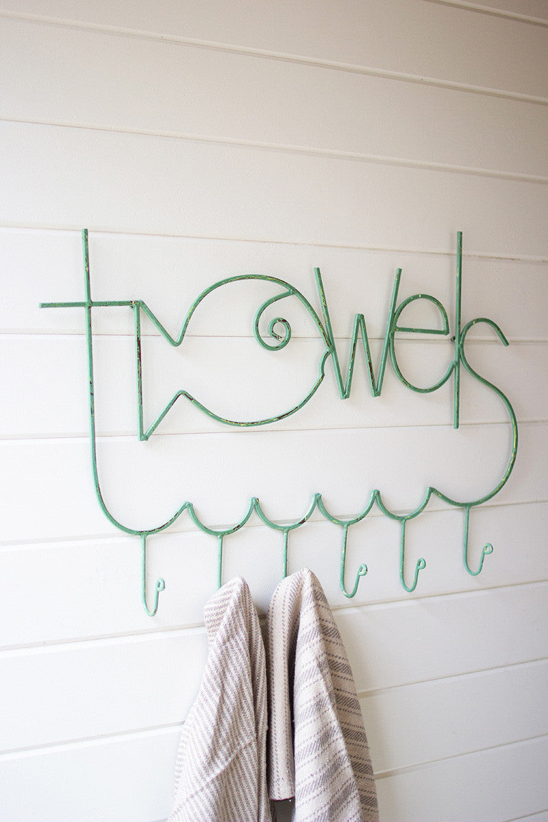 Fish Towel Rack 