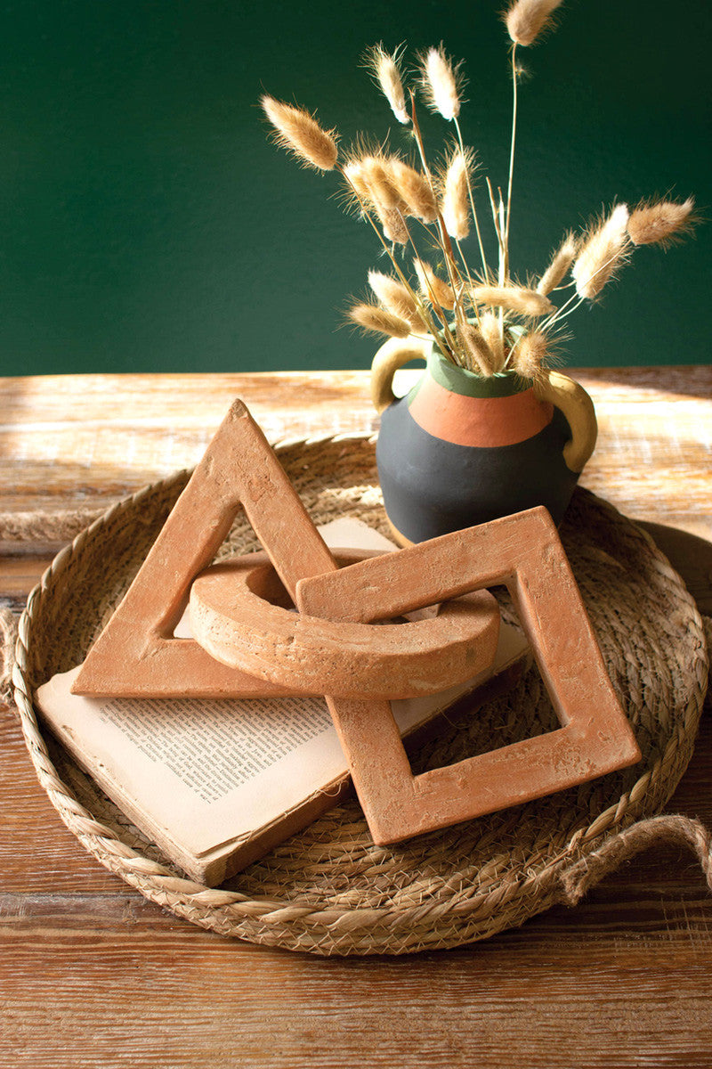 Clay Geometric Chain - Design Club Home