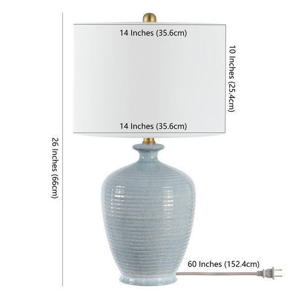Shoreline Blue Lamp - Design Club Home