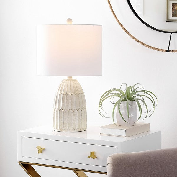Linen Table Lamp - Design Club Home