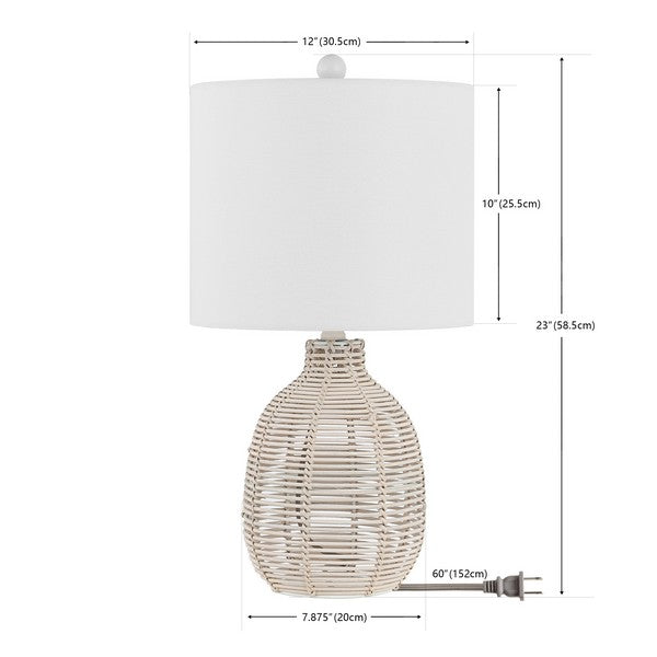 Atlantic Rattan Table Lamp - Design Club Home