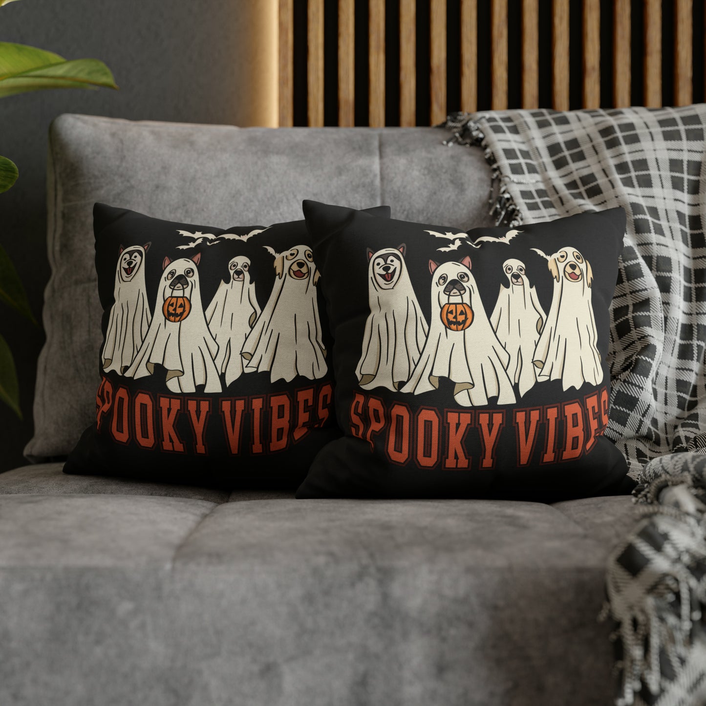 Halloween Pillow Dog Lovers Home Decoration Housewarming Gift