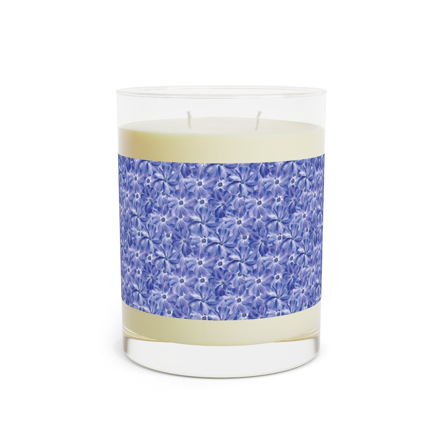 Blue Scented Soy Aromatherapy Candle
