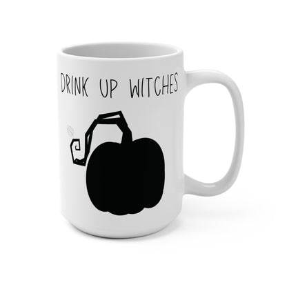 Drink Up Witches Pumpkin Coffee Halloween Mug