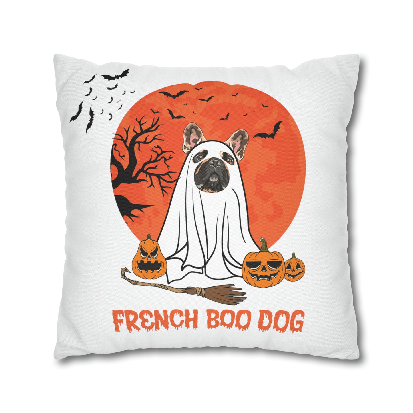 Halloween Pillow French Bulldog Mom Home Decoration Housewarming Gift