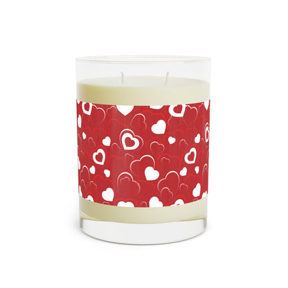 Red Hearts Soy Wax Scented Aromatherapy Candle