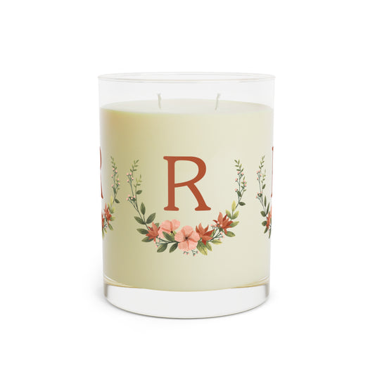 Personalized Soy Wax Candles - Monogram Luxury Aromatherapy Candle Decor - Custom Gift for Candle Lovers - Custom Housewarming Gift