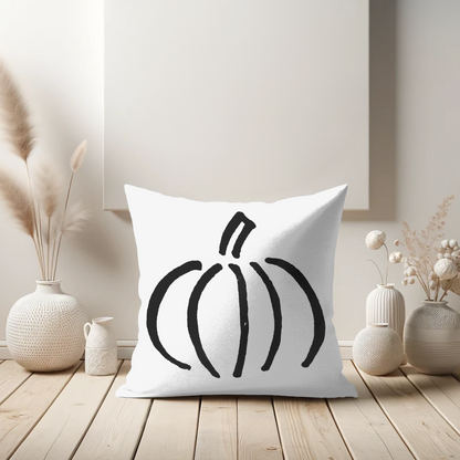 Modern Pumpkin Pillow