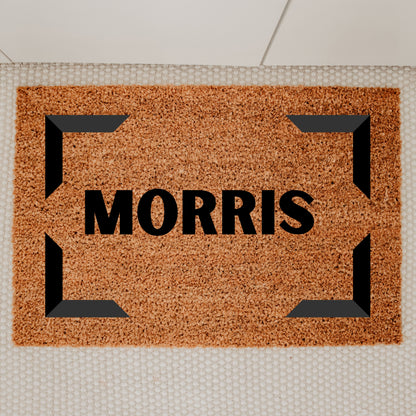 Custom Doormat, Personalized Front Door Decor, Wedding Gift, Housewarming Gift